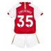 Maillot de foot Arsenal Oleksandr Zinchenko #35 Domicile vêtements enfant 2023-24 Manches Courtes (+ pantalon court)